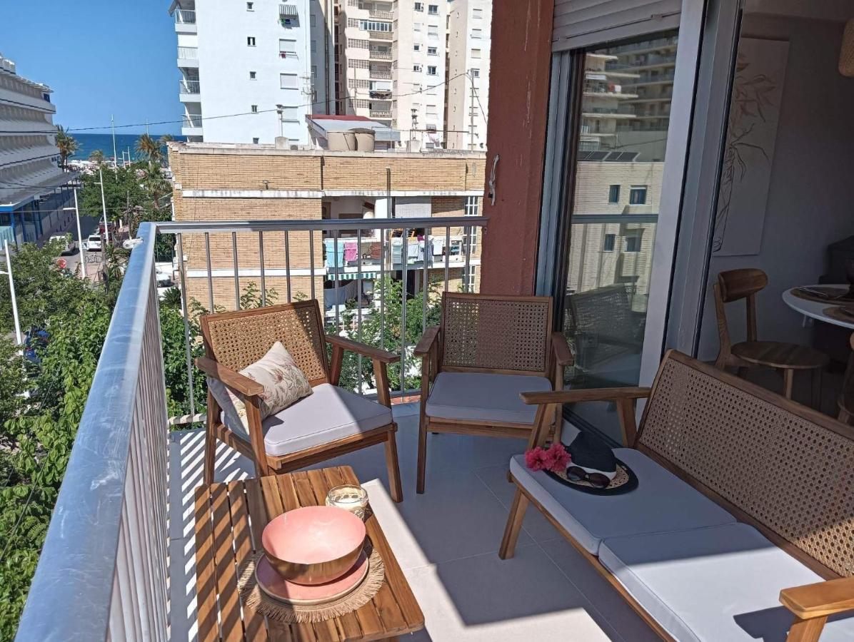 Playa de Gandia Apartamento Alejandro Gandia Playa Con Vistas Al Mar, Parking! מראה חיצוני תמונה