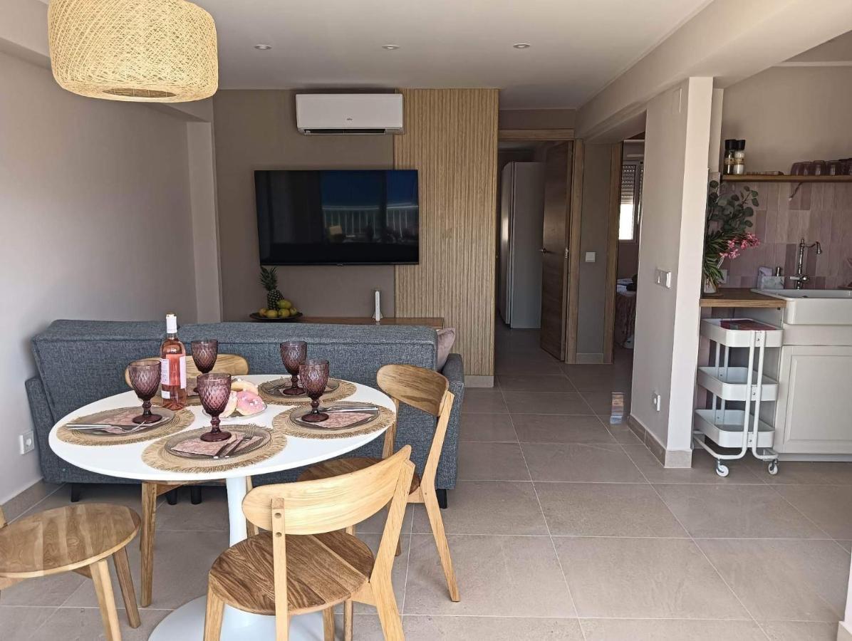 Playa de Gandia Apartamento Alejandro Gandia Playa Con Vistas Al Mar, Parking! מראה חיצוני תמונה