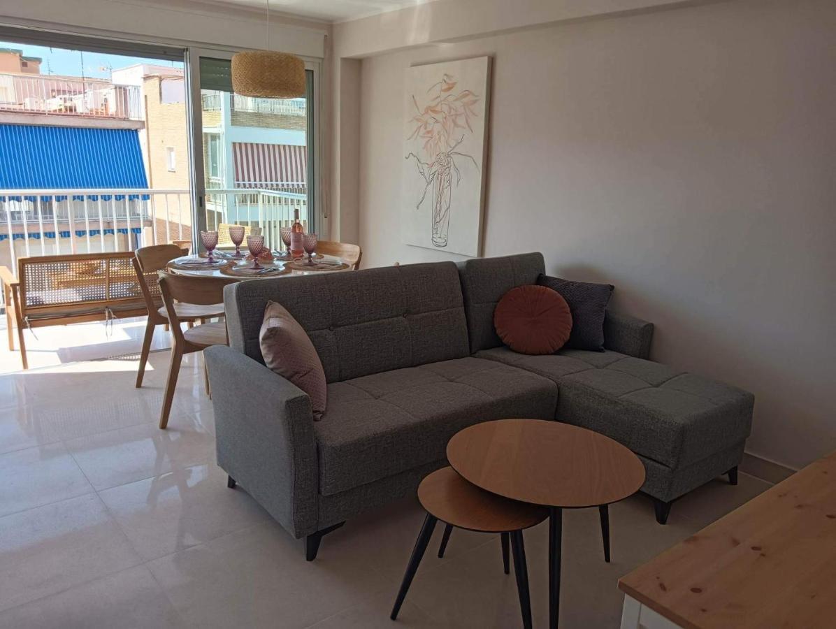 Playa de Gandia Apartamento Alejandro Gandia Playa Con Vistas Al Mar, Parking! מראה חיצוני תמונה
