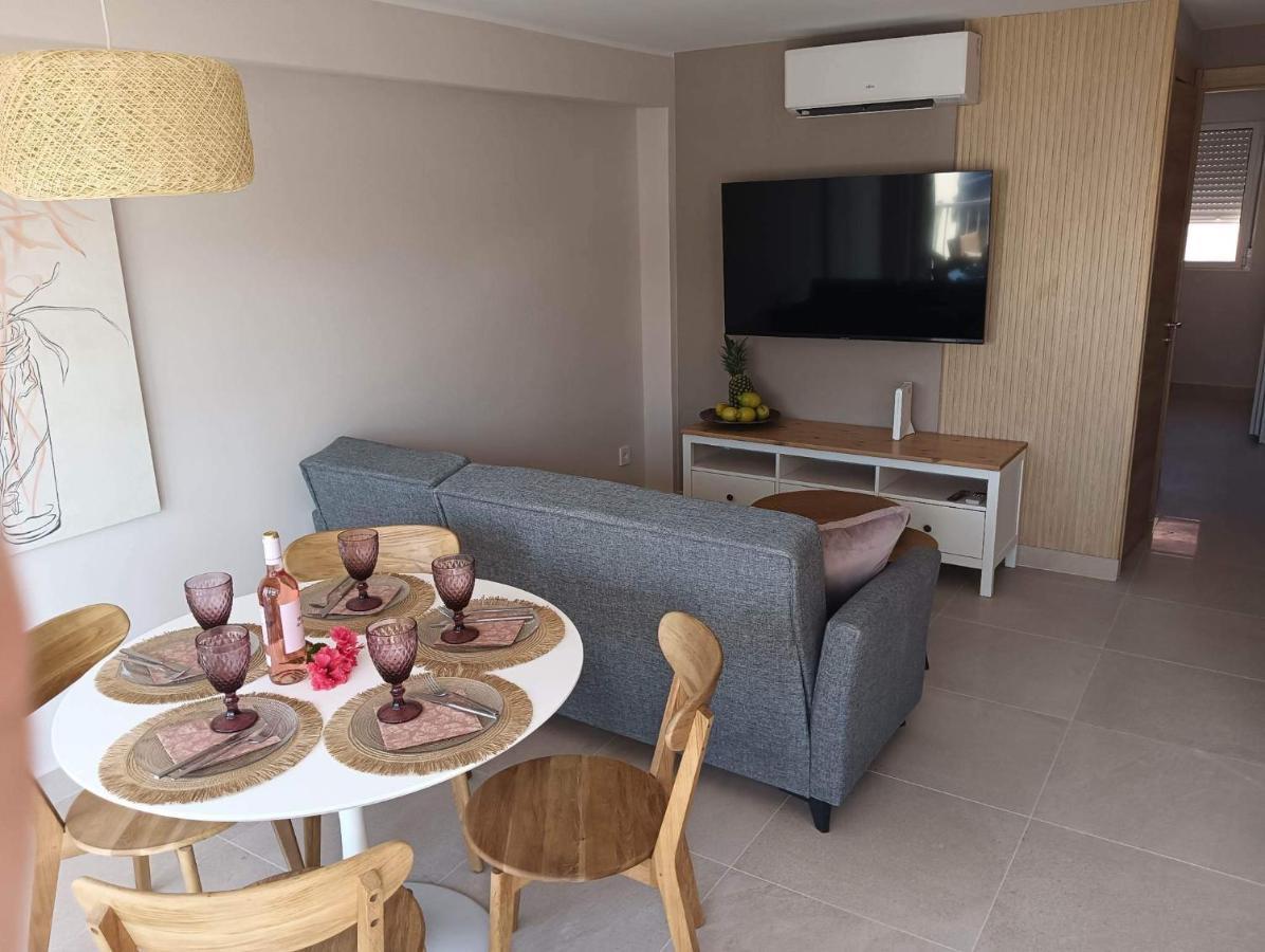 Playa de Gandia Apartamento Alejandro Gandia Playa Con Vistas Al Mar, Parking! מראה חיצוני תמונה