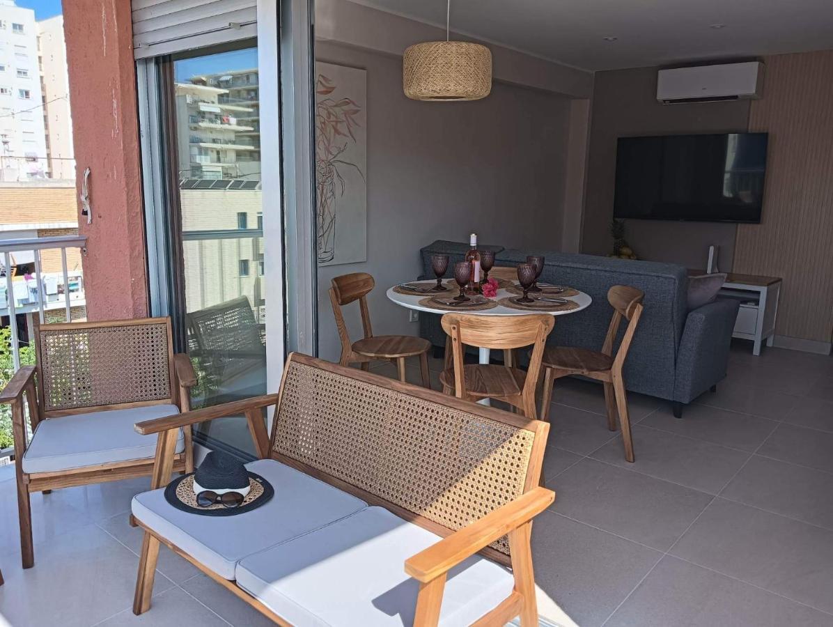 Playa de Gandia Apartamento Alejandro Gandia Playa Con Vistas Al Mar, Parking! מראה חיצוני תמונה